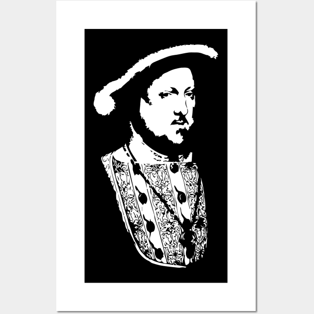 Henry VIII of England (ヘンリー8世) (Henry the eight) King of England 23B Wall Art by FOGSJ